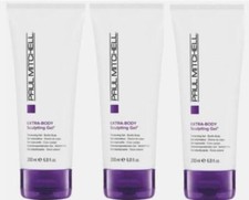  3 Paul Mitchell Extra-Body Sculpting Gel, Thickens  Builds Body, 6.8 fl. oz.