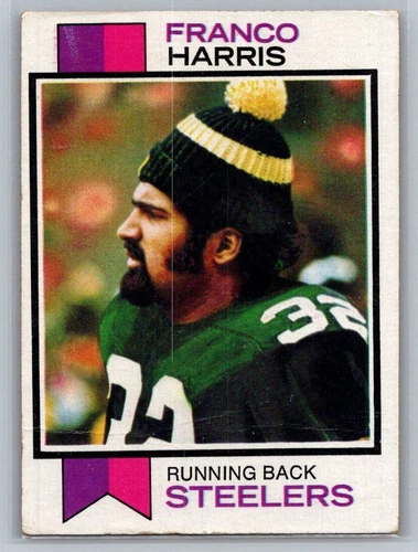 1973 Topps Franco Harris Rookie #89 - Pittsburgh Steelers RC
