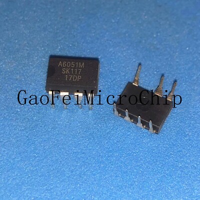 Reland Sun 5 Pezzi STR-A6051M DIP-7, Componente Elettronico A6051M In Contenitore DIP7, Ricambio Per Riparazioni