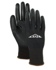 Magid Glove & Safety Magid ROC Poly Palm Coated Gloves BP169 Sz 7 Small 12-PR