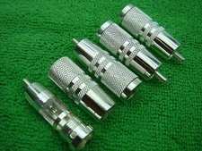 16pcs Audio Grade Silver RCA Interconnect Plug Connector for old Cardas Audio