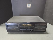 Pioneer CT-W205R Stereo Dual Cassette Deck Player w/Auto Reverse WORKS Read Desc
