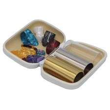 3 Pieces Medium Guitar Slides Include 2 Colors Stainless Steel, 1 Pieces Gla...