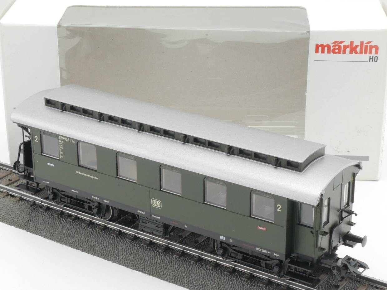 Märklin 43070 Drehgestellwagen Langenschwalbacher Ep.III Mint! OVP 1707-09-7