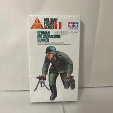 Tamiya - Military Figure Series German MG 34 Machine Gunner - 1/25 - #PF0001
