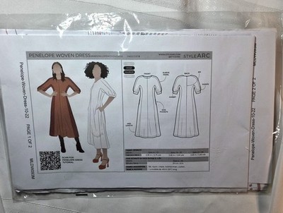 Style Arc Sewing Pattern Penelope Dress Sizes 10-22 MLDWO93M