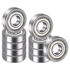 10 Pack 9 x 24 x 7mm 609 ZZ Deep Groove Ball Bearings,  ABEC5