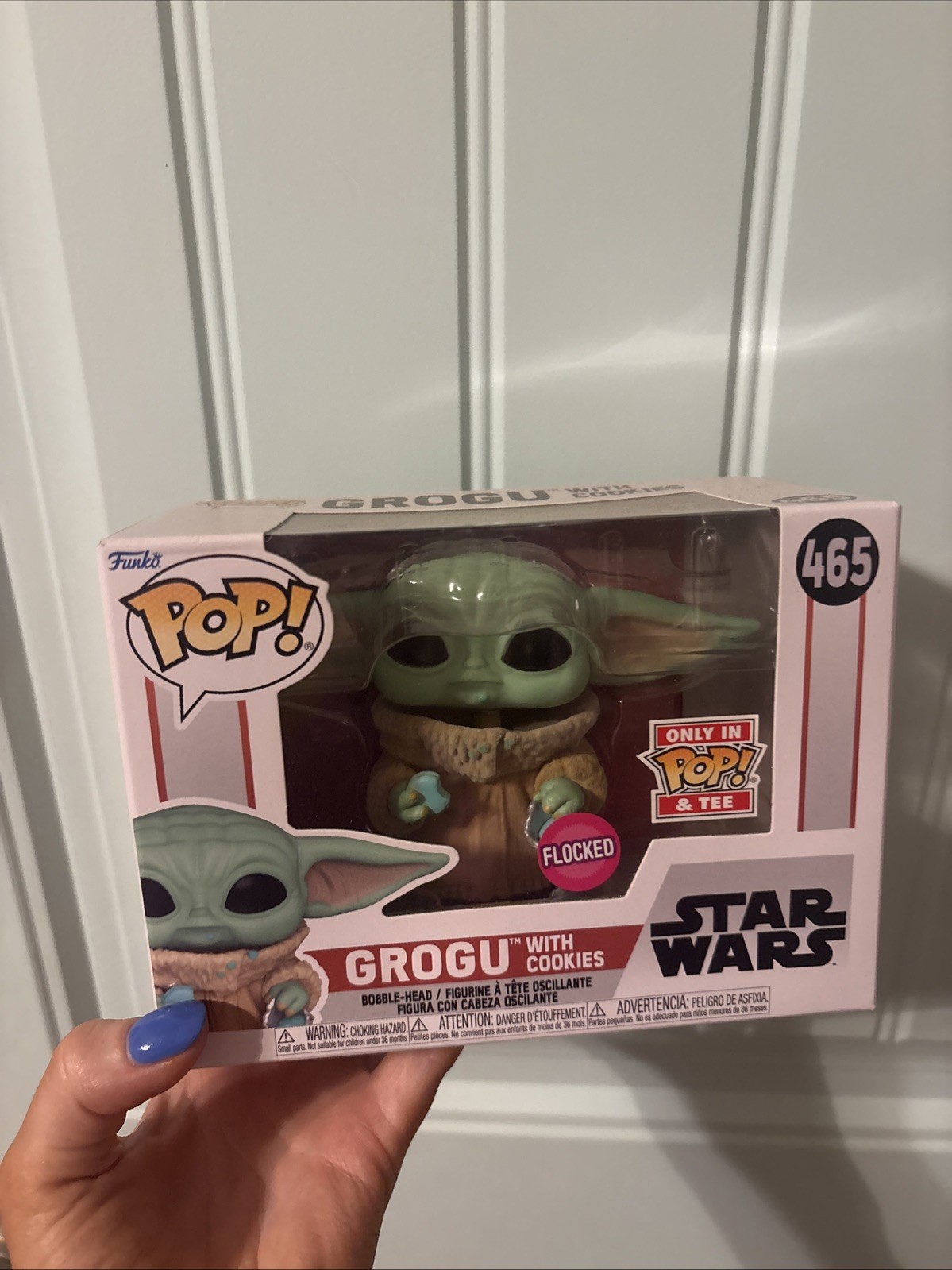 Funko Pop! Star Wars: The Mandalorian Grogu with Cookies Figure 465