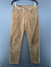 Vintage Marlboro Classics Pasadena 301 Brushed Cotton Trousers W32 Beige Men’s