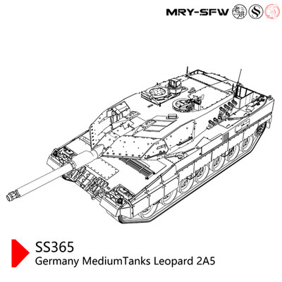 PreSale 1/285 Germany Leopard 2A5 Medium Tank