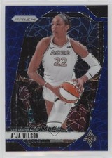 2024 Panini Prizm WNBA Blue Velocity Prizm A'ja Wilson #86 1f60