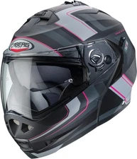 Caberg Duke II Tour Matt Black Pink - Size XS - Modular Flip Up motorcycle he...