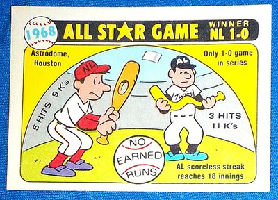 1981 FLEER 1968 ALL-STAR GAME TOMMY HELMS BILL FREEHAN Orioles GREEN FREE SHIP!
