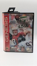 NFL Quarterback Club 96 (Sega Genesis, 1995) Game, Box & Manual 