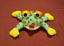 Cute Green Spotted Frog Plush Toy