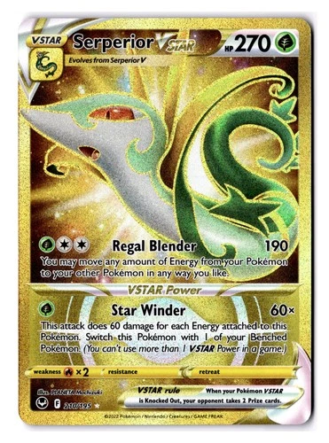 Serperior VSTAR 210/195 Silver Tempest NM