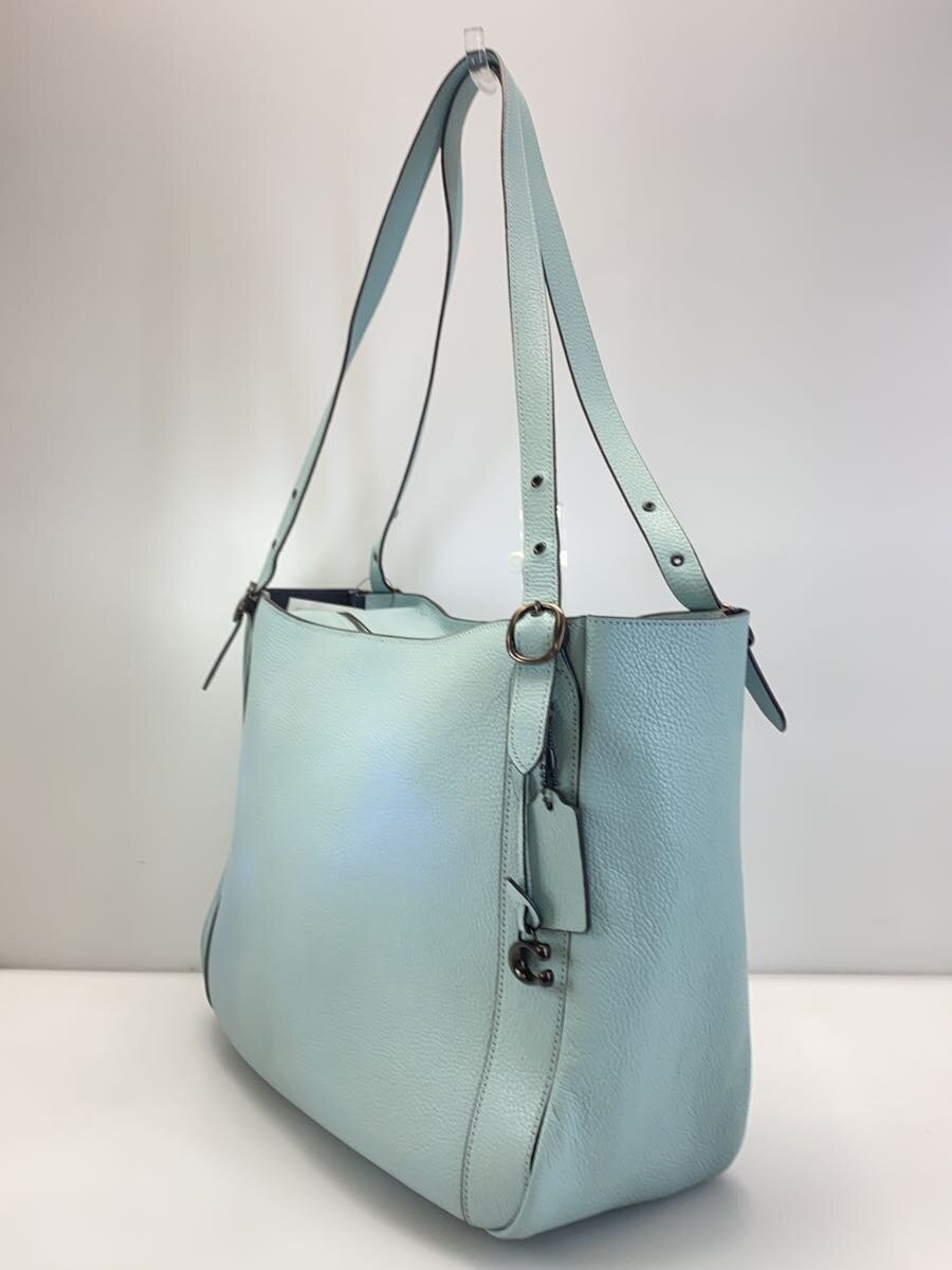 Auth COACH Alana Tote C8353 Leather Blue F/S 424726 | eBay