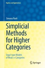Paoli - Simplicial Methods for Higher Categories   Segal-type Models o - X555z