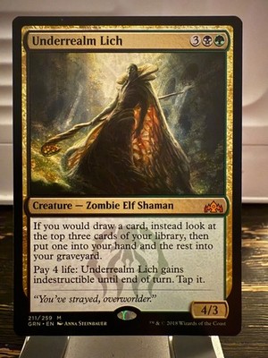 Underrealm Lich Guilds of Ravnica Regular