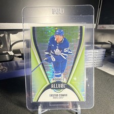 Upper Deck 2025-26 Allure Easton Cowan Maple Leafs Green Quartz #AR-EC /99