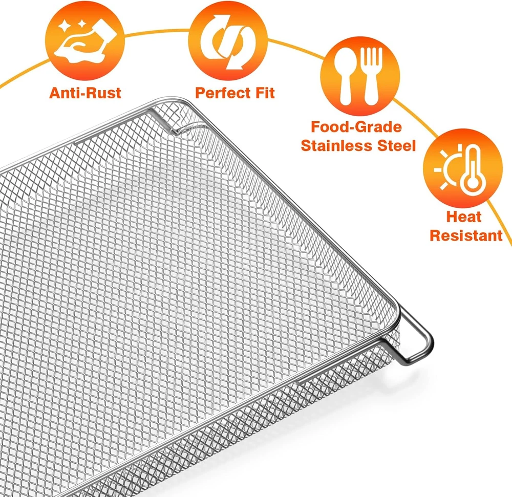 100 Pcs Parchment Liners for Ninja Air Fryer & Toaster Oven DT201 100 Pcs Parchment Liners for Ninja Air Fryer & Toaster Oven DT201