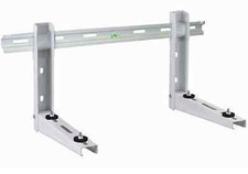 AIR CONDITIONER STAINLESS STEEL WALL BRACKET 3PC SUPPORTS 120KG HEAT CRAFT