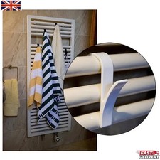 Hanger Clips - Towel Holder for Heated Radiator Rail - Bathroom Organizer