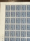 1945 ITALY SHEETS 100 STAMPS 10c 10LIRAS PLATE 3748 MINT OG WATERMARK REVENUE — photo 3