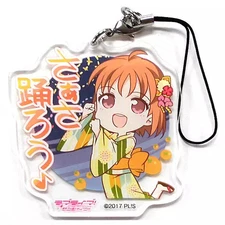 Keychain/Mascot CHIKA TAKAMI Acrylic Charm "Love Live! Sunshine!! Summer