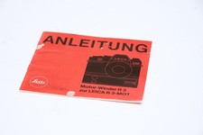 Instrukcja obsługi nawijarki Leica R3