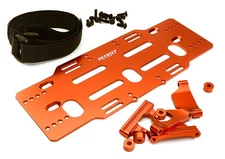 Adjustable Battery Mount Plate w/Straps for Arrma 1/8 Kraton 6S BLX Req AR320192