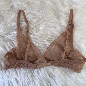 La Perla Studio 2 Lace Bra in Tan 34B