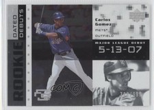 2007 Upper Deck Future Stars Rookie Dated Debuts 708/999 Carlos Gomez #RD-CG 0a1
