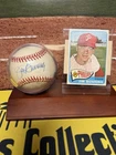 Jim Bunning Signed Rawlings Official American League Baseball and Card! Auto🔥