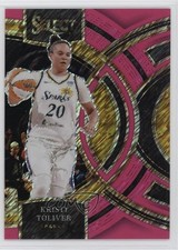 2024 Select WNBA Premier Level FOTL Pink Shimmer Prizm 2/3 Kristi Toliver 3d3