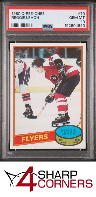 1980 O-PEE-CHEE #70 REGGIE LEACH FLYERS POP 7 PSA 10