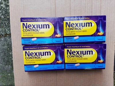 NEXIUM CONTROL 20MG TREATS HEARTBURN AND ACID REFLUX 28 TWENTY EIGHT TABLETS