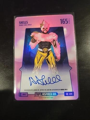 Bo Jackson Battle Arena Shells Donnie Shell Debut Bubblegum Inspired Ink DSA-2