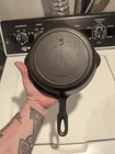 Vintage Griswold Iron Mountain #5 1030 Cast Iron Skillet with Heat Ring