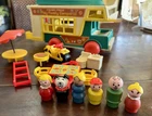 Vintage 1973 Little People Play Family Camper Set #994 Complete