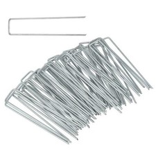 ESTEXO Erdanker Heringe 500 Pièces 200x25mm Zeltheringes Feuerv. (512469)