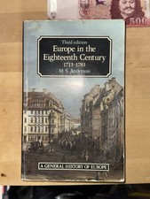 Europe in the Eighteenth Century 1713-1783 M.S. Anderson