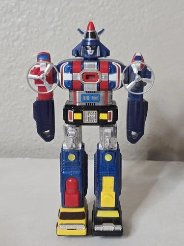1984 Bandai Voltron Dairugger GB-73 Diecast Toy Robot Japan 6" Vintage Figure