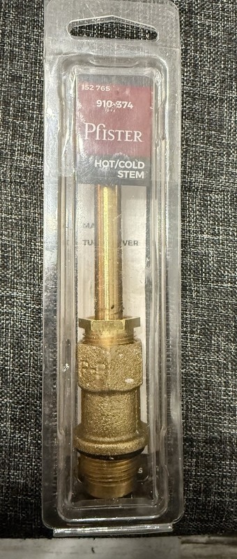 Pfister 910-374 Marquis Hot and Cold Replacement Stem for Tub and Shower Faucets