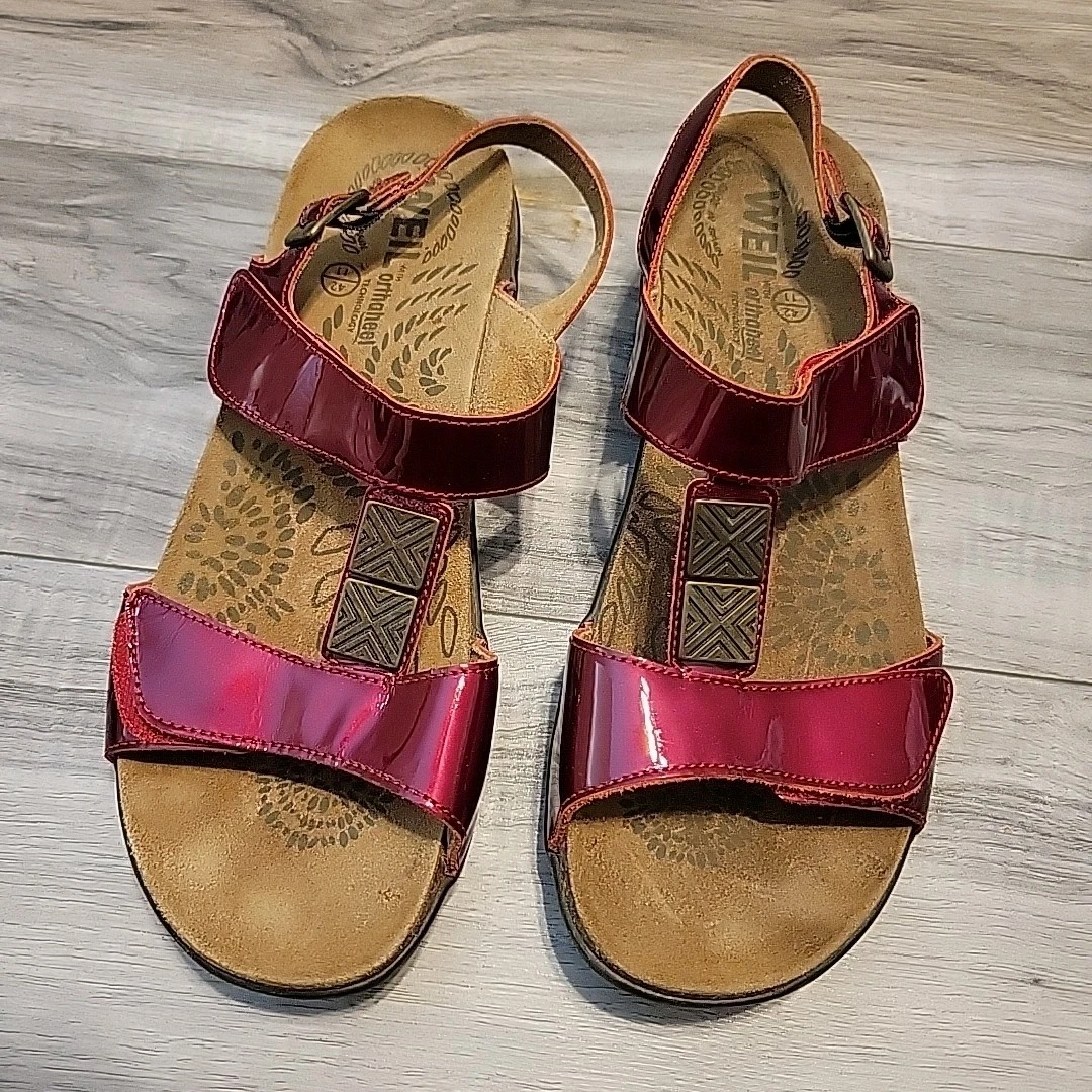 Mens Dr Andrew Weil Journey Brown Leather Double Buckle Strap Sandals Size‎ 9 D Dr. Weil Products for Sale up to 90% Off Retail: Poshmark main image 4