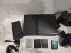 Sony PlayStation 2 Slim Black SCPH-70012 Bundle-2 Controllers & 4 Memory Cards  — photo 4