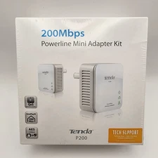Tenda P200 Pwerline Mini Adapter Kit