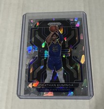 2021-22 Panini Prizm Jonathan Kuminga Cracked Ice  Rookie