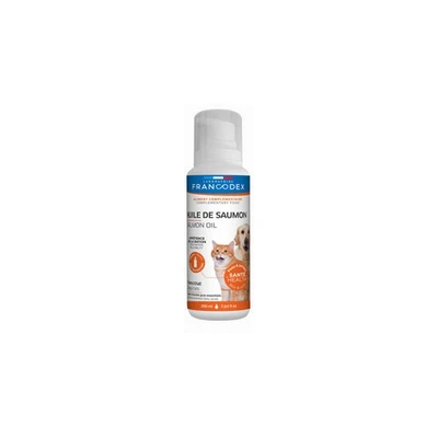 Huile de Saumon Pour chiens et chats, flacon de 200 ml - Photo 1/4