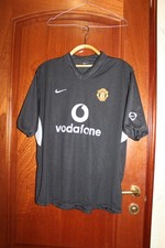 Vintage Manchester United 2002 third football  jersey shirt #10 V.Nistelrooy - L
